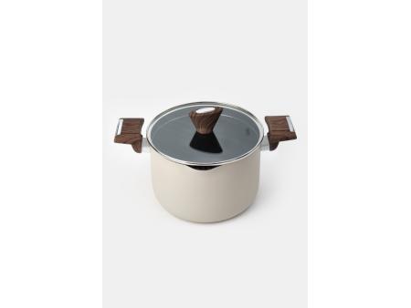 Titanyum Makarna Tenceresi 22 cm Krem